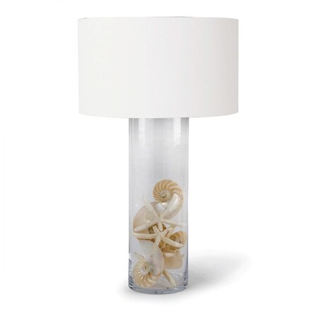 Regina Andrew Glass Cylinder Table Lamp 13-1068